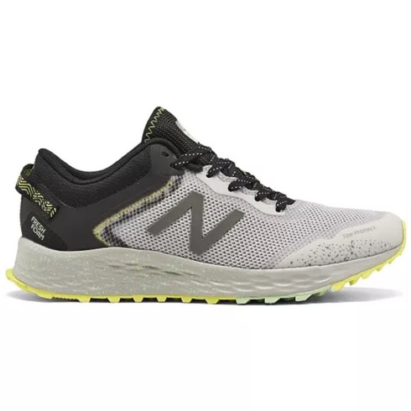 Women's New Balance Fresh Foam Arishi Trail Running Shoes Size 9, Gray Black - Picture 2 of 15